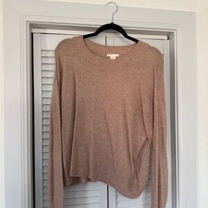 H&M Soft Beige Knit Sweater